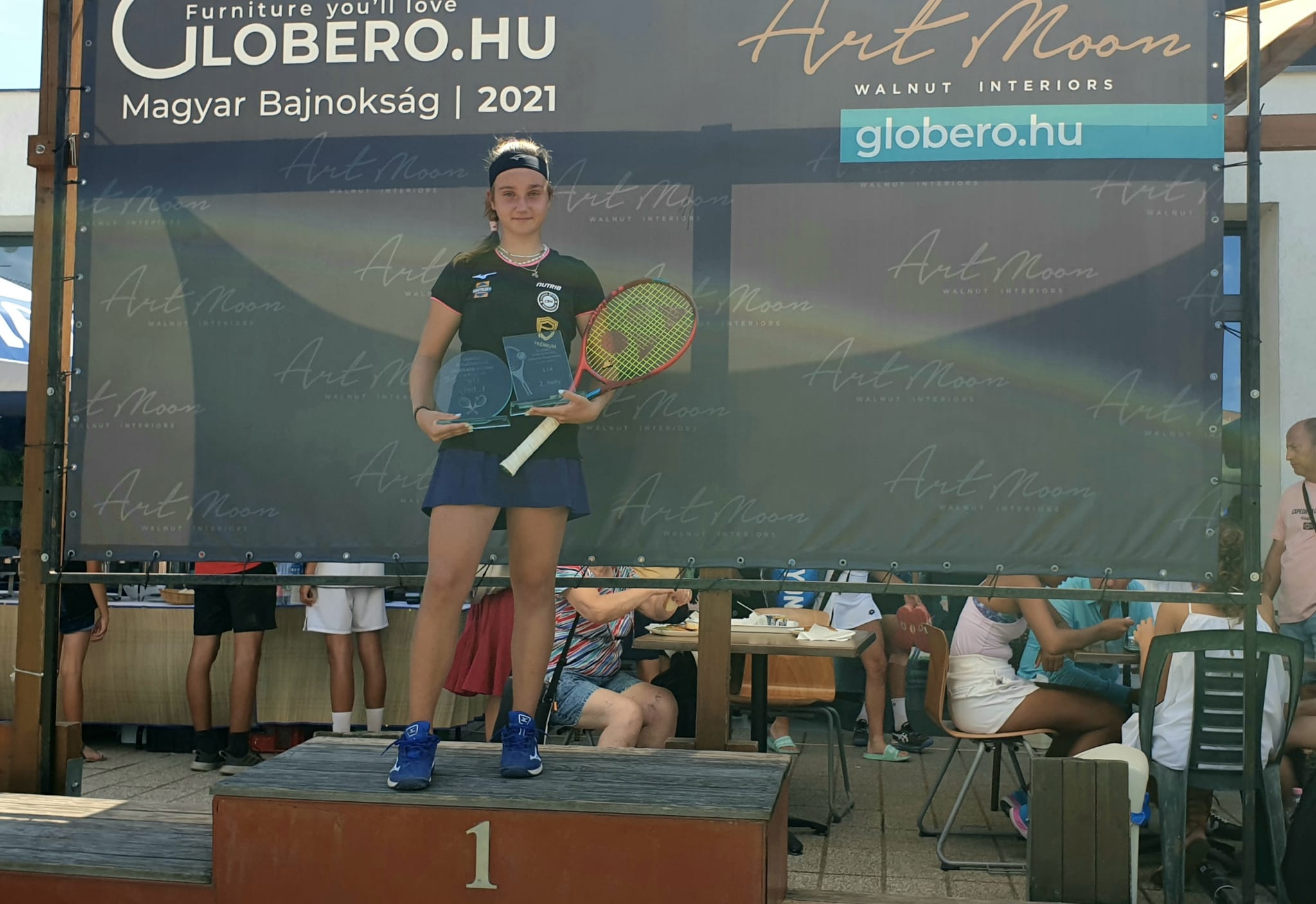 Bak-Szabó Norina negyedszer országos bajnok párosban