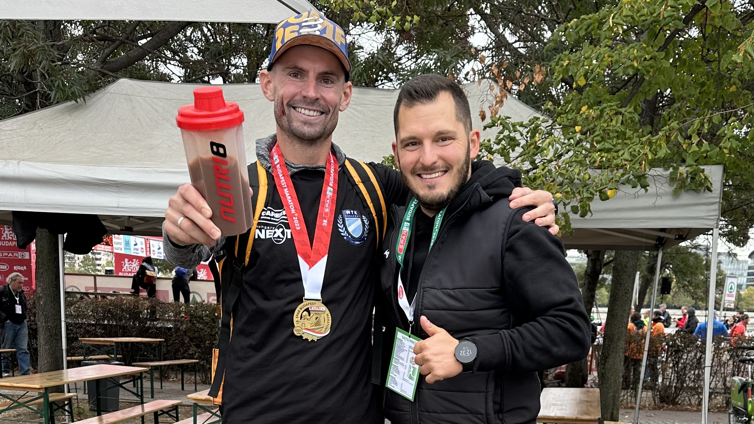 Hét kilométernél esett, de így is csúcsközeli időt futott Galambos a Budapest Maratonon